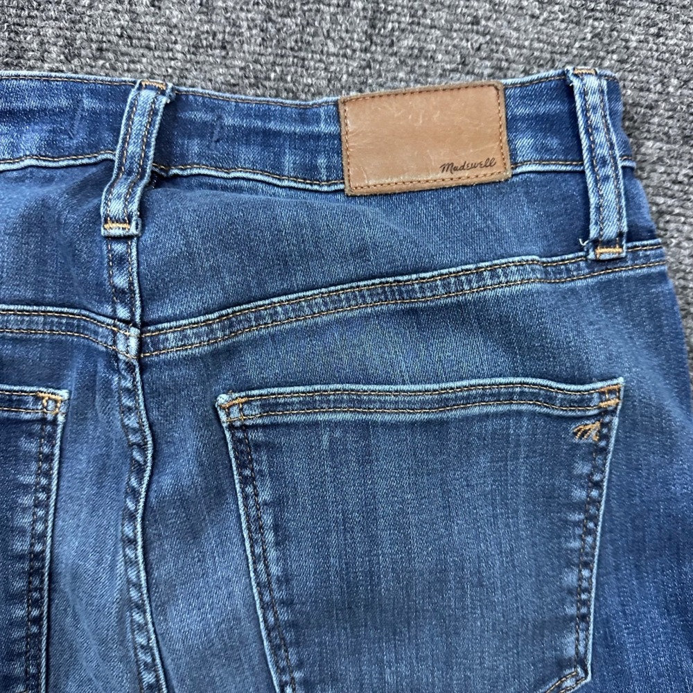Madewell Curvy High-Rise Skinny Jeans Size 29 Medium Wash Blue Tencel Blend - Picture 5 of 8